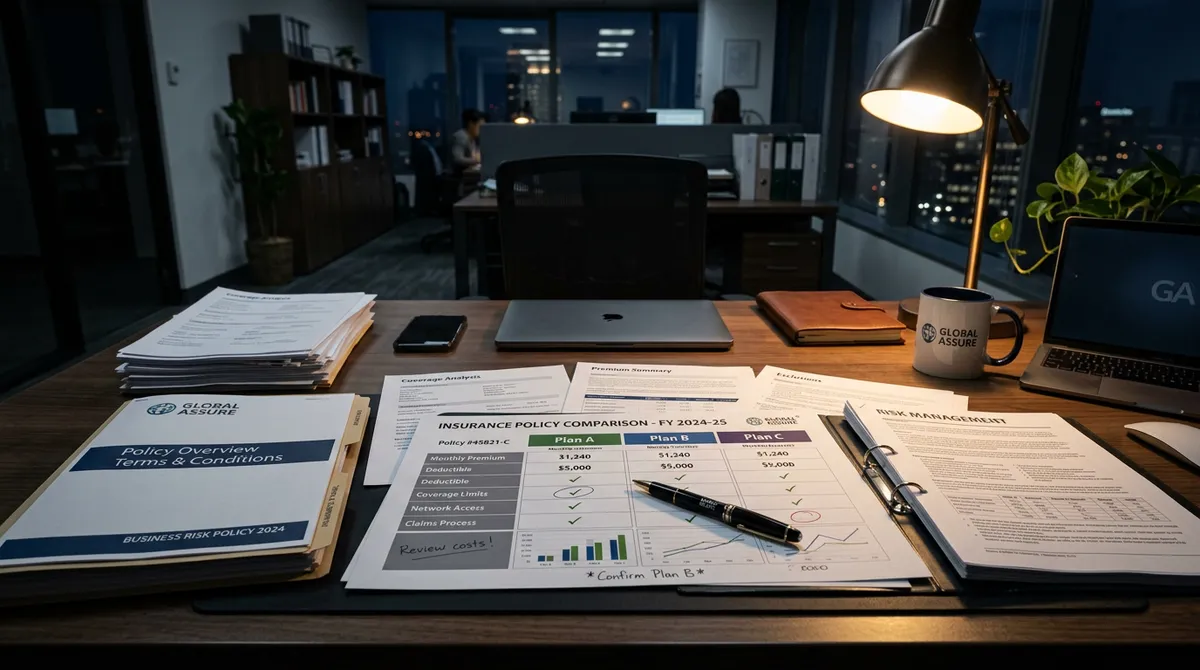 Учёт страховых документов и планирование покрытия